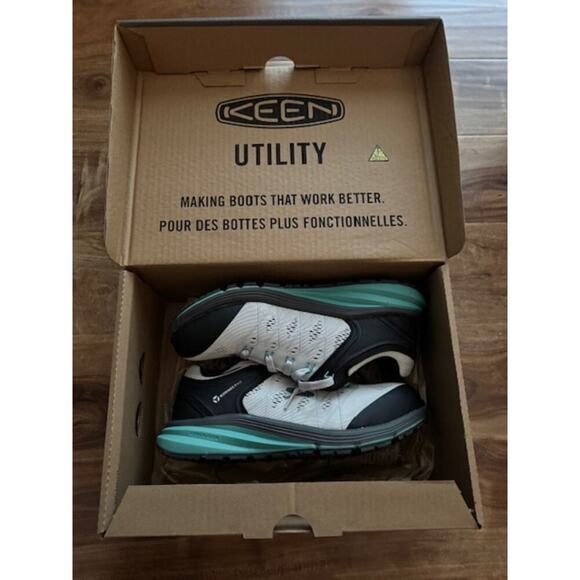 KEEN Utility Women's Vista Energy Low Height Composite Toe Work Shoes-Sz 9.5 New - Picture 11 of 12